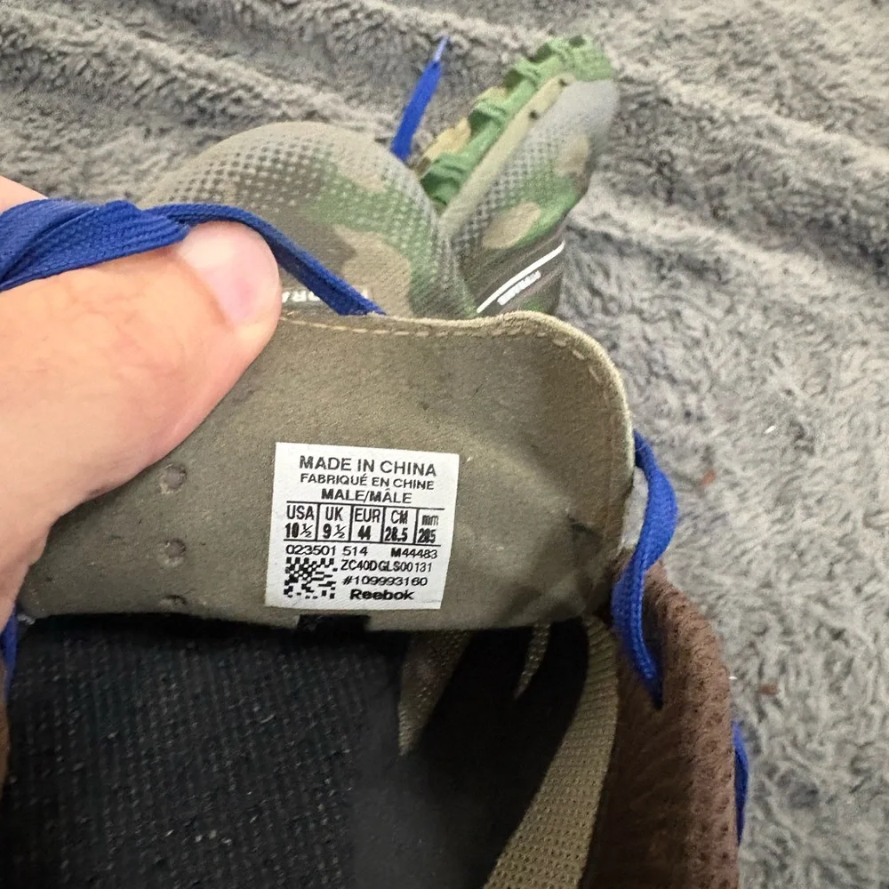 Men’s preowned Reebok obstacle course racing shoe size 10.5 - Picture 6 of 6